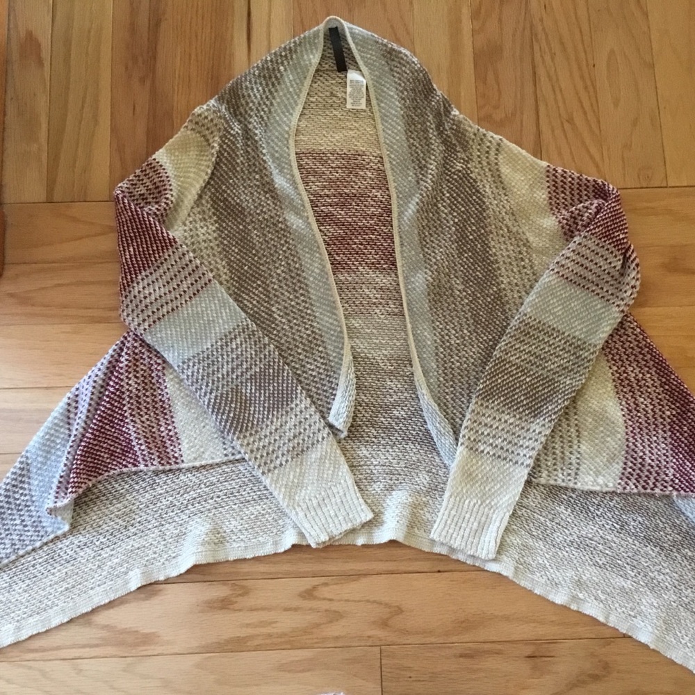 Cute lightweight drape front cardigan
